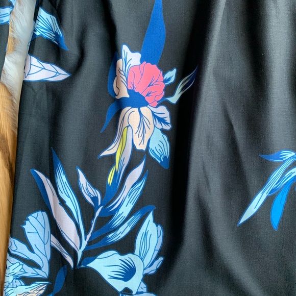 Blue Tree Swing Trapeze Dress - Picture 4 of 9